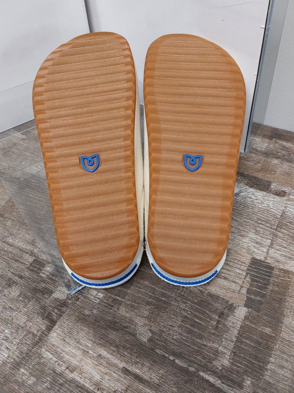 Rothy's Cream Canvas Slip-On Clogs - Picture 7 of 8